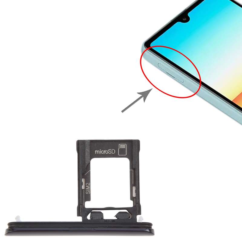 For Sony Xperia Ace SIM + Micro SD Card Tray