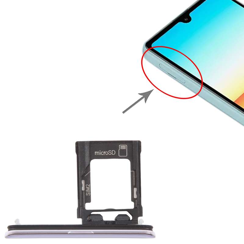 For Sony Xperia Ace SIM + Micro SD Card Tray