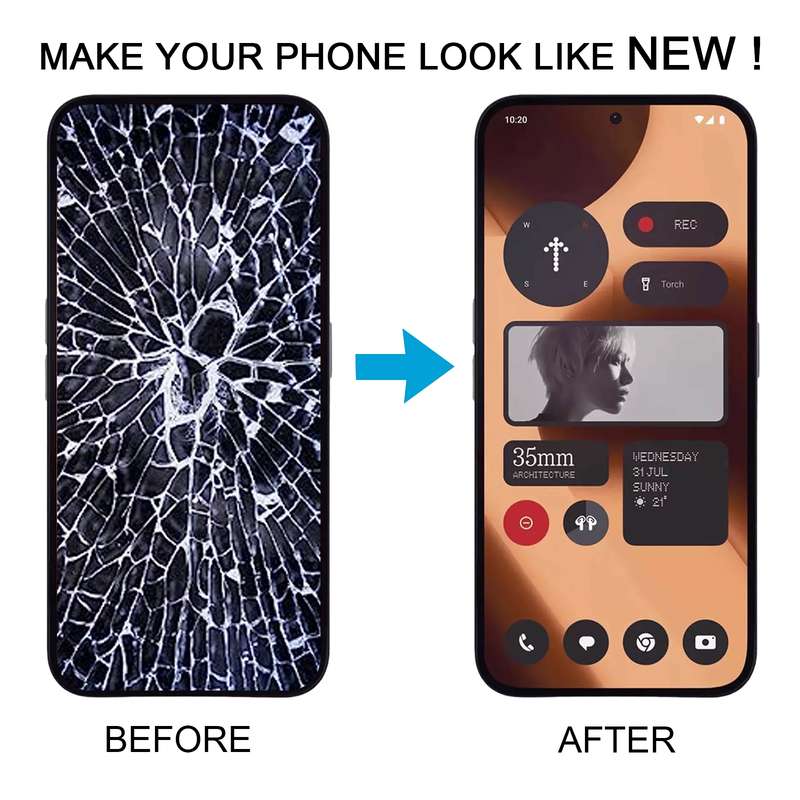 For Nothing Phone 2a Plus Original LCD Screen With Digitizer Full Assembly