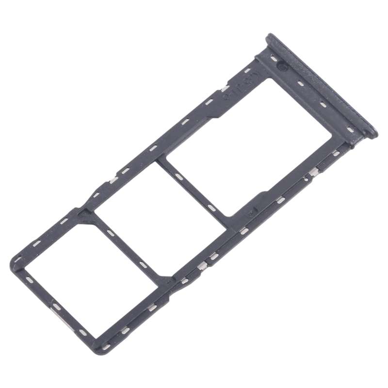 For Infinix Smart 8 X6525 5pcs SIM Card Tray + SIM Card Tray + Micro SD Card Tray (Black)