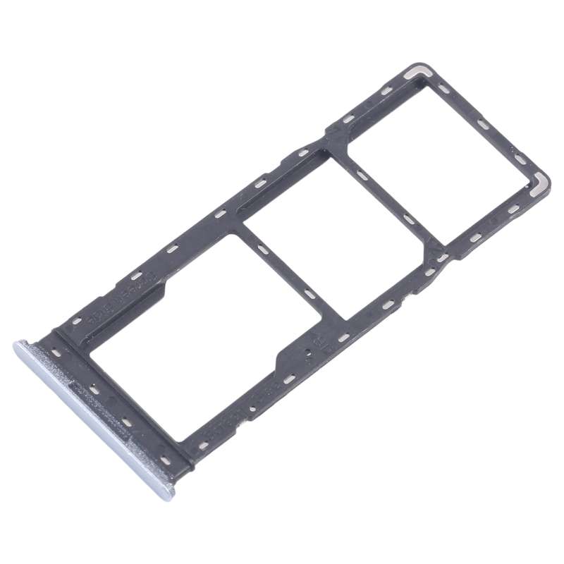 For Infinix Smart 8 X6525 5pcs SIM Card Tray + SIM Card Tray + Micro SD Card Tray (Black)
