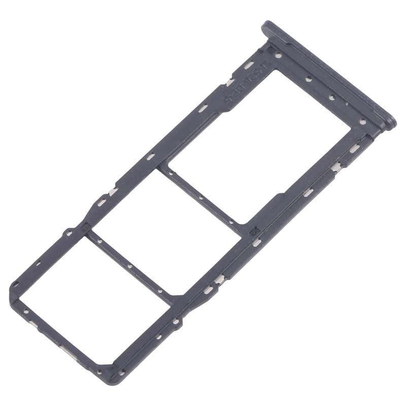 For Infinix Smart 8 Plus X6526 5pcs SIM Card Tray + SIM Card Tray + Micro SD Card Tray (Black)