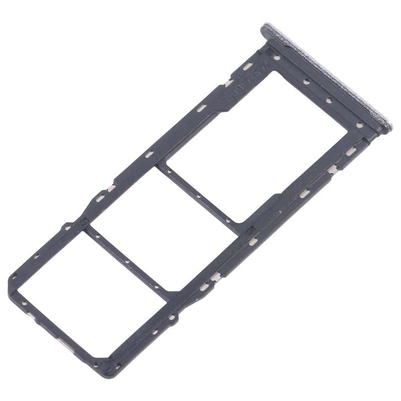 For Infinix Smart 8 Plus X6526 5pcs SIM Card Tray + SIM Card Tray + Micro SD Card Tray (Black)