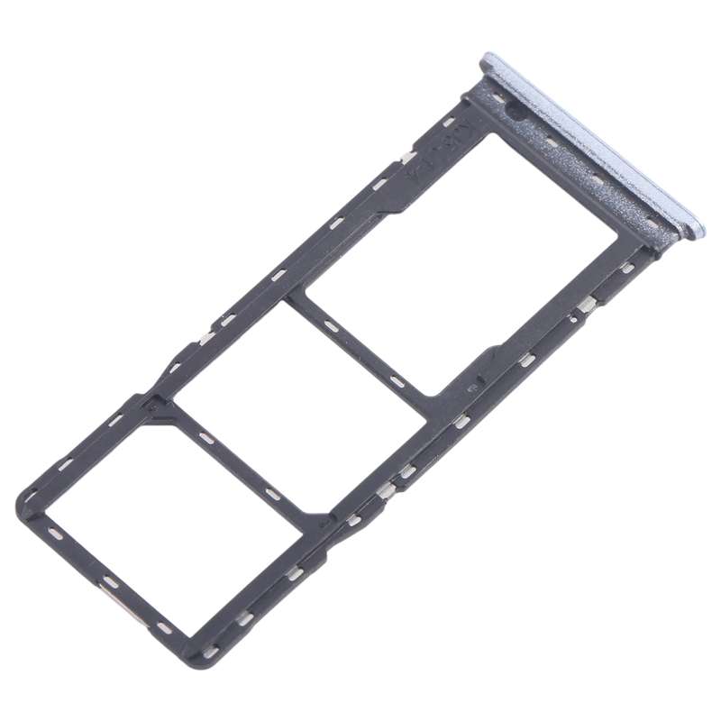 For Infinix Smart 8 Pro X6525 5pcs SIM Card Tray + SIM Card Tray + Micro SD Card Tray (Black)