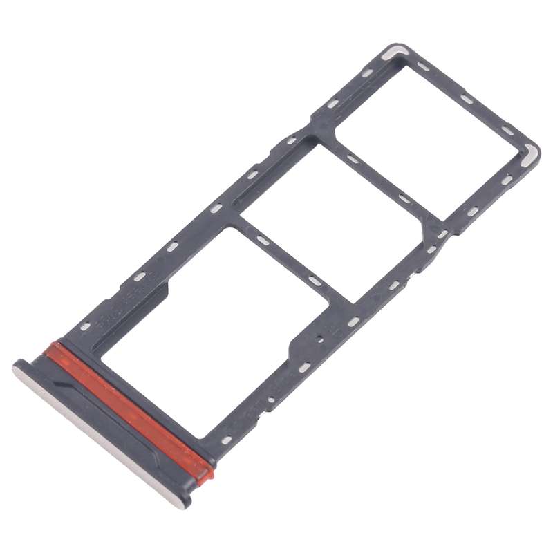 For Infinix Hot 40 X6836 5pcs SIM Card Tray + SIM Card Tray + Micro SD Card Tray (Gold)