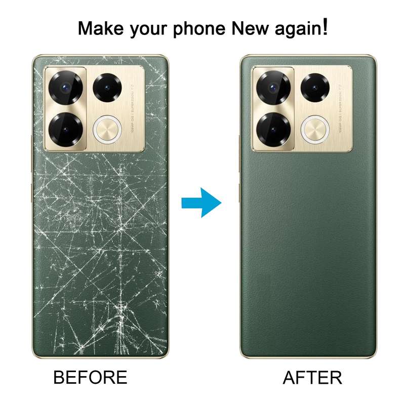 For Infinix Note 40 Pro 5G X6851 Original Battery Back Cover(Black)