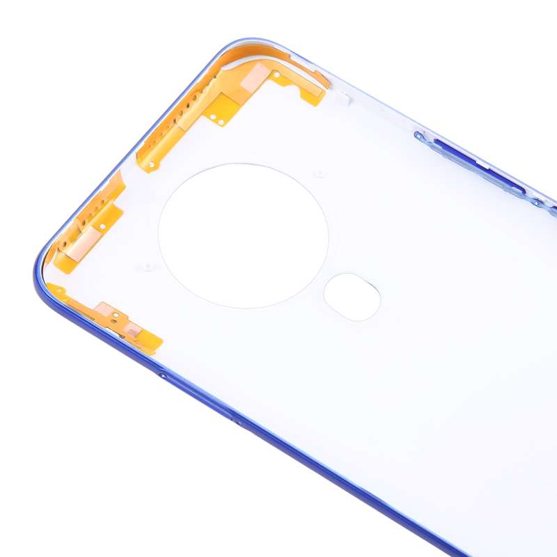 For Tecno Spark 6 Original Battery Back Cover(Blue)