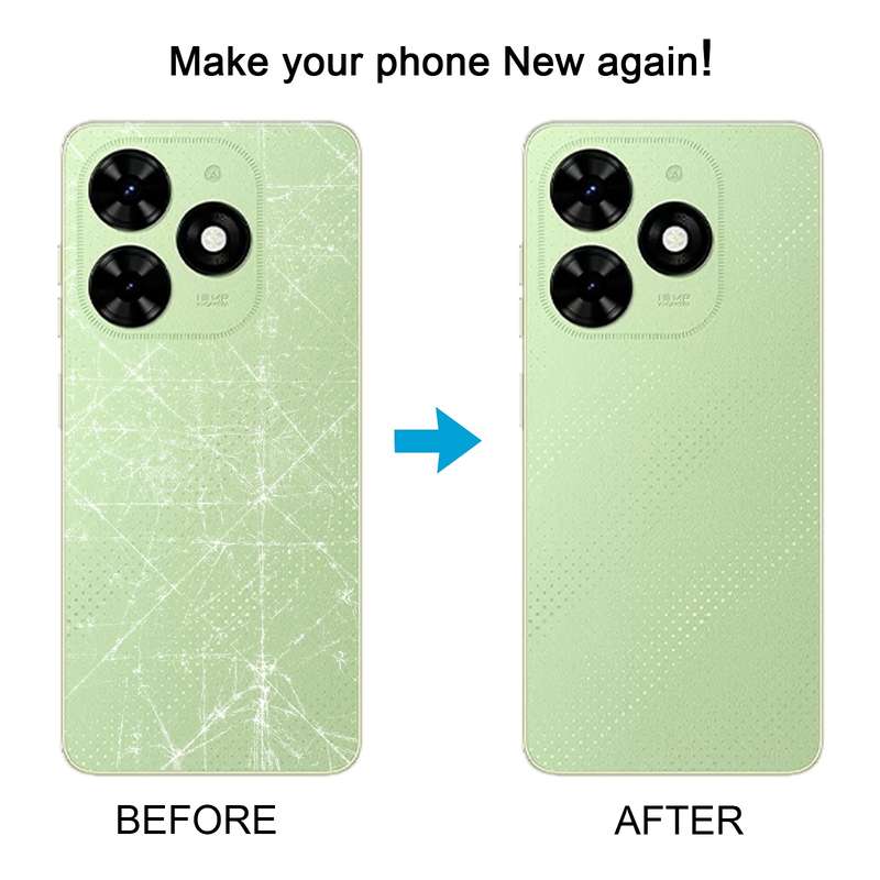 For Tecno Spark Go 2024 Original Battery Back Cover(Black)