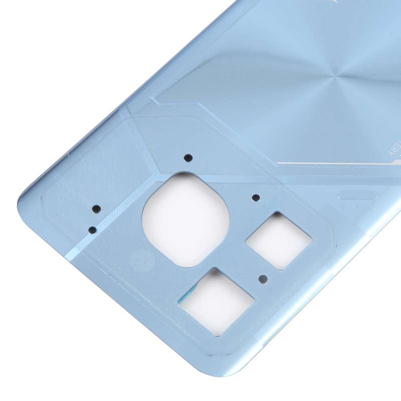 For Tecno Pova 6 Neo 4G Original Battery Back Cover(Silver)