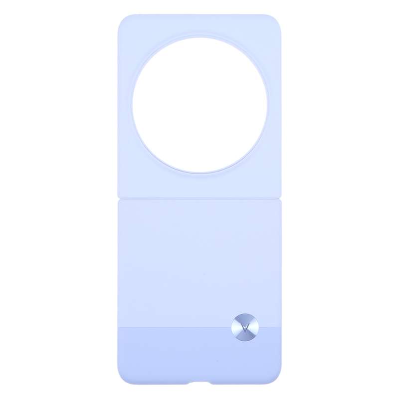 For Tecno Phantom V Flip Original Battery Back Cover(Purple)