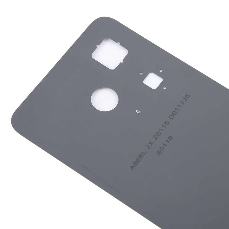 For itel P55 A666L Original Battery Back Cover(Black)