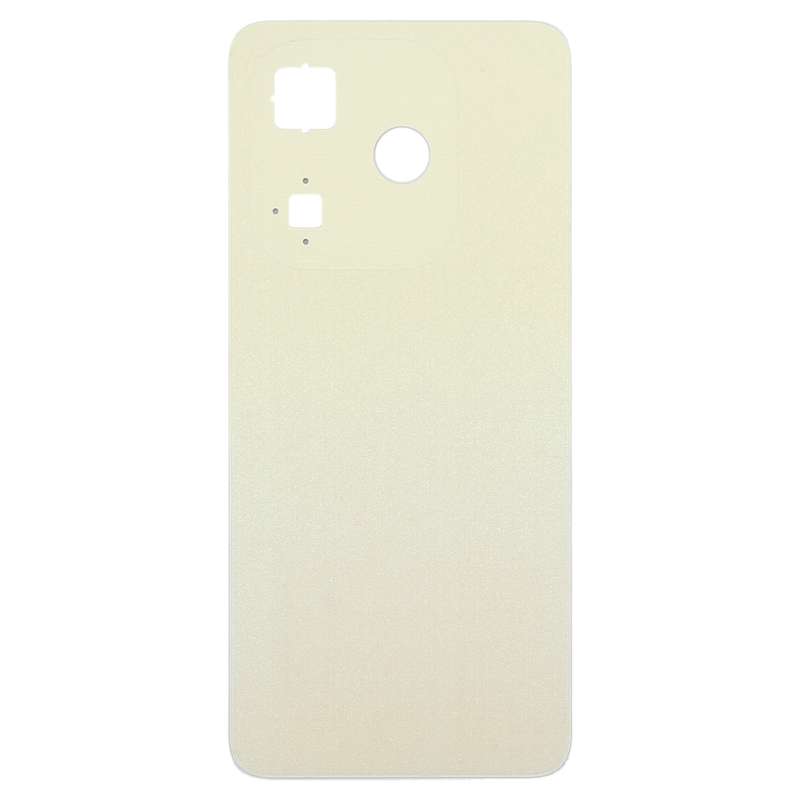 For itel P55 A666L Original Battery Back Cover(Black)