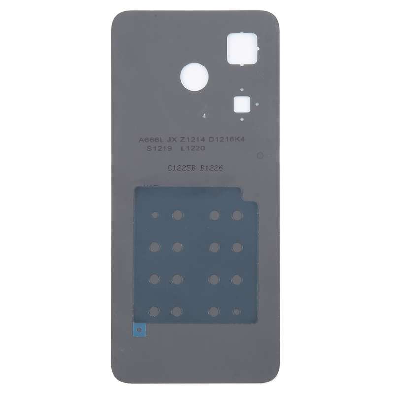 For itel P55 A666L Original Battery Back Cover(Black)