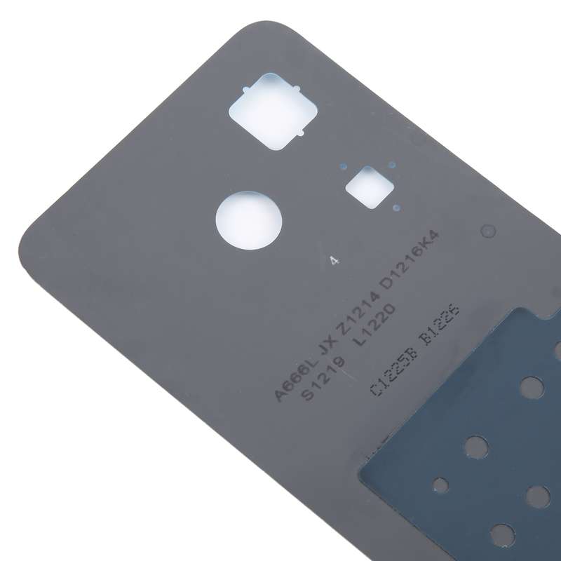 For itel P55 A666L Original Battery Back Cover(Black)