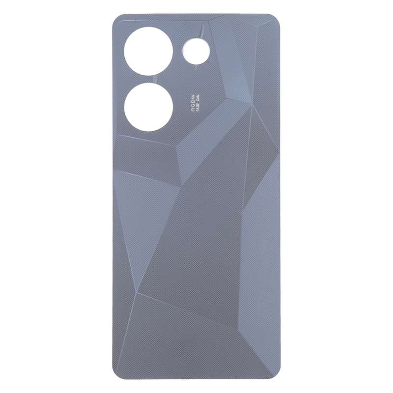 For Tecno Camon 20 Pro Original Battery Back Cover(Black)