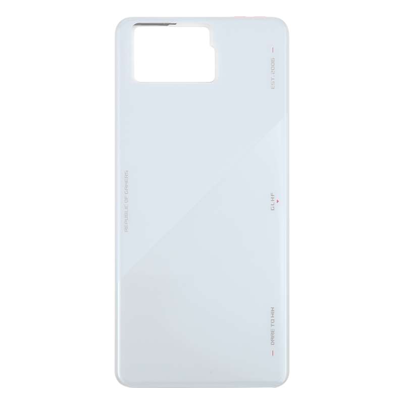 For Asus ROG Phone 8 Pro AI2401 AI2401_A Global Original Glass Battery Back Cover(Matte Black)