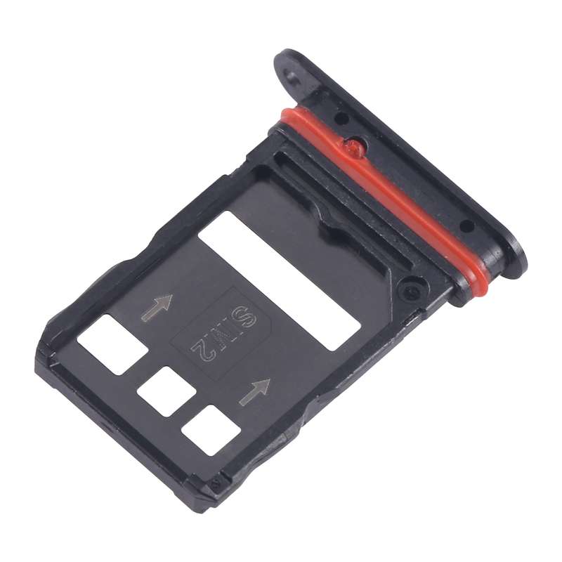 For ZTE nubia Red Magic 9 Pro NX769J SIM Card Tray + SIM Card Tray (Black)