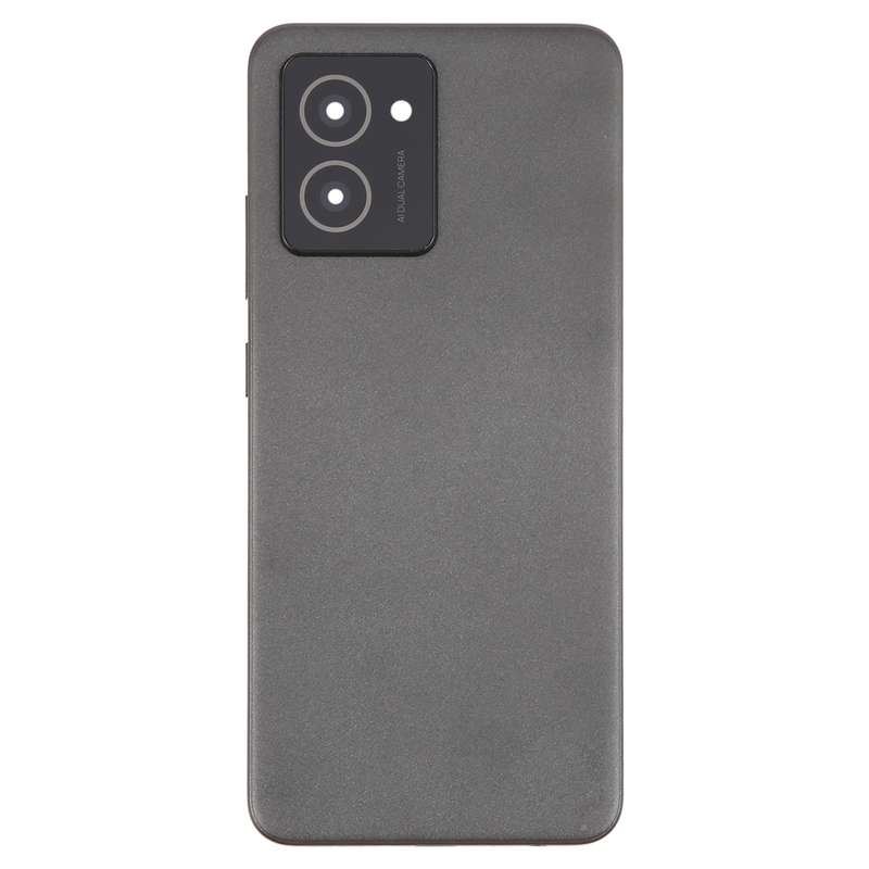 For HMD Vibe Original Battery Back Cover with Camera Lens Cover(Black)