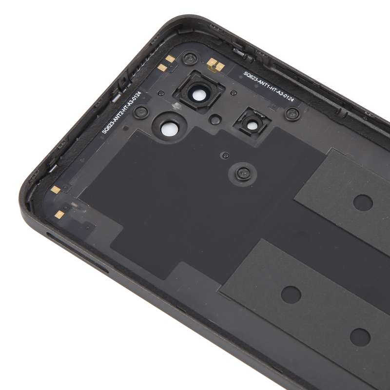 For HMD Vibe Original Battery Back Cover with Camera Lens Cover(Black)