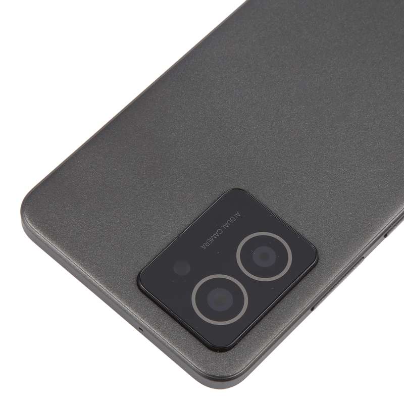 For HMD Vibe Original Battery Back Cover with Camera Lens Cover(Black)