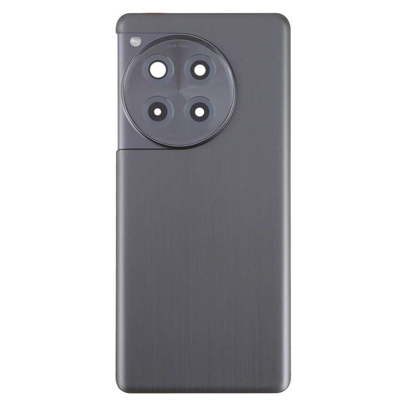 For OnePlus Ace 3 Battery Back Cover with Camera Lens Cover(Black)