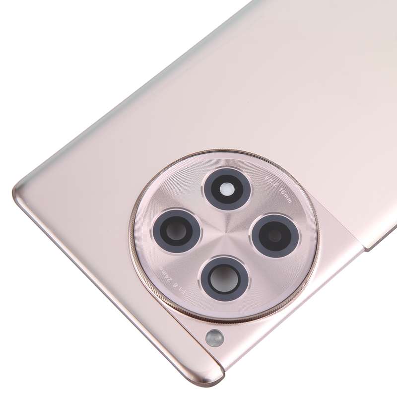 For OnePlus Ace 3 Battery Back Cover with Camera Lens Cover(Gold)