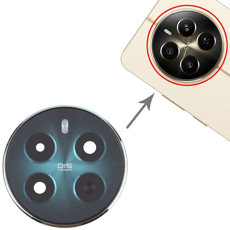 For Realme 12+ Original Rear Camera Lens Cover (Green)