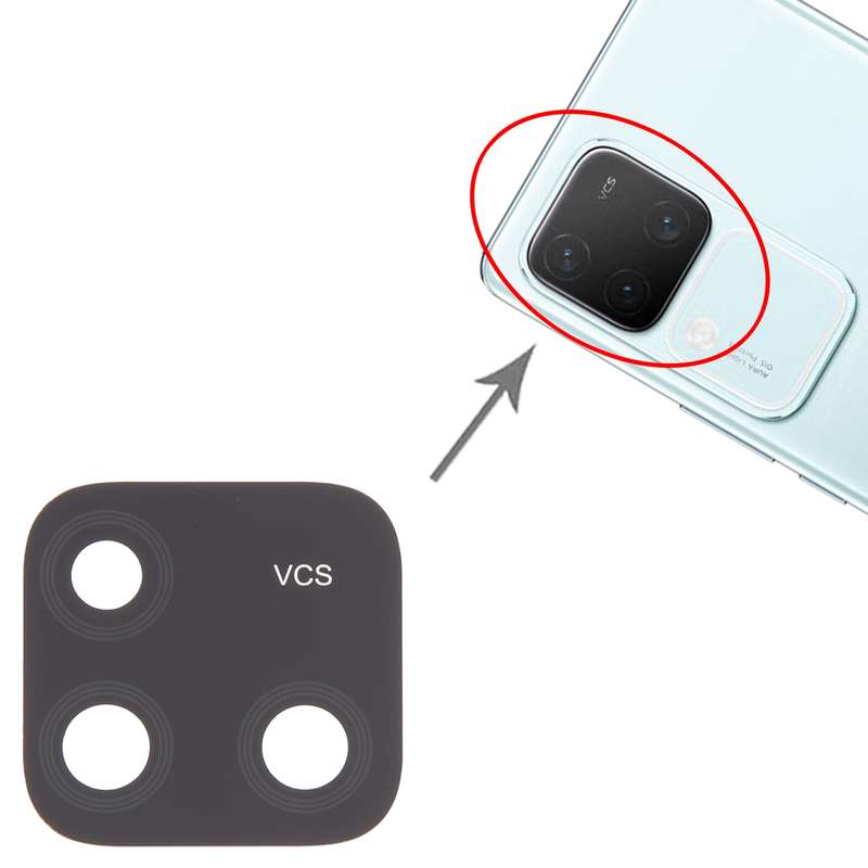 For vivo S18 Pro 10pcs OEM Back Camera Lens