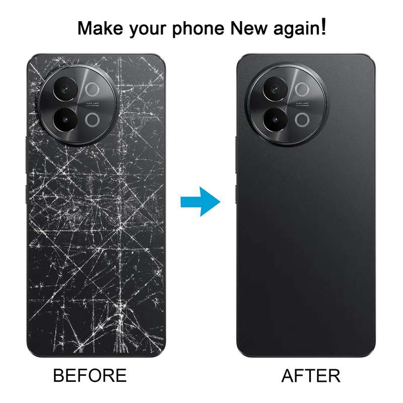 For vivo S18e Original Battery Back Cover(Black)