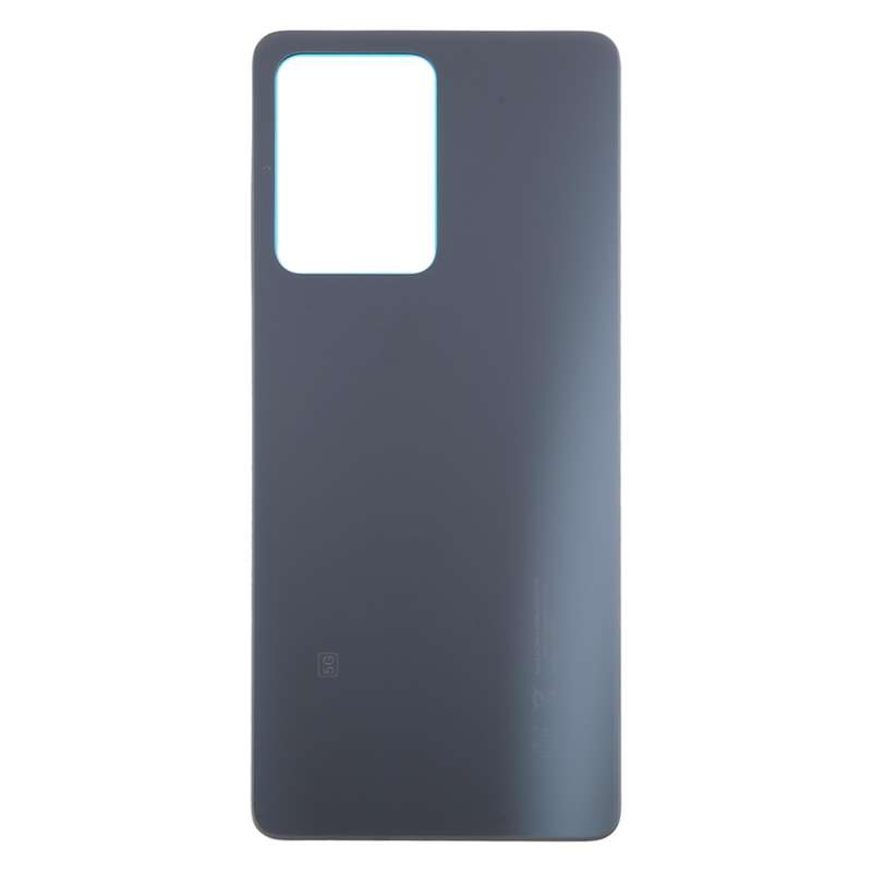 For Xiaomi Redmi Note 12 Pro 5G OEM Battery Back Cover(Black)
