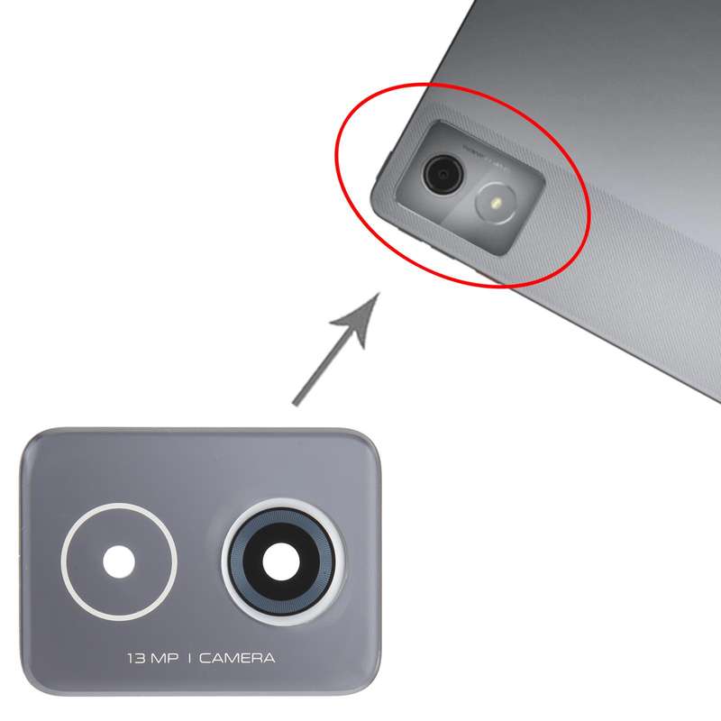 For Lenovo Tab K11 Plus TB352FU Original Back Camera Lens (Black)