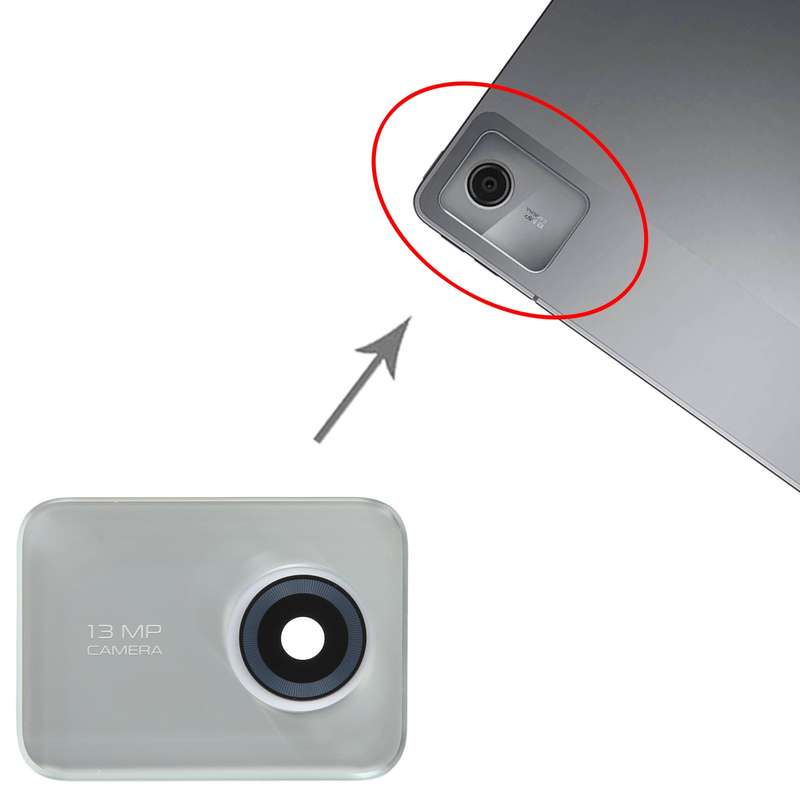 For Lenovo Tab M11 / K11 TB330FU Original Back Camera Lens (Black)