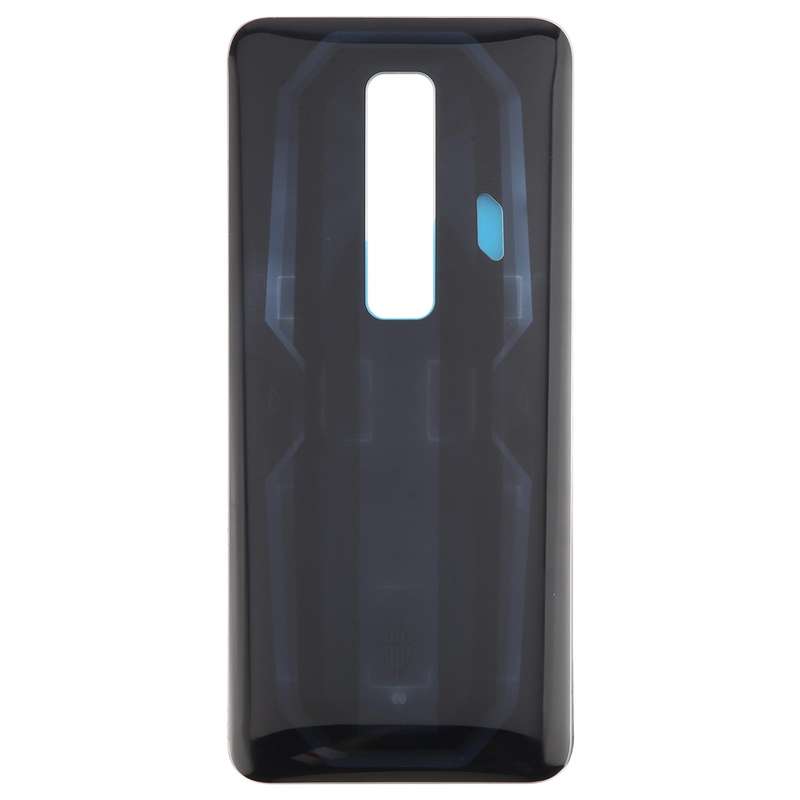 For ZTE nubia Red Magic 7 NX679J Glass Battery Back Cover(Black)