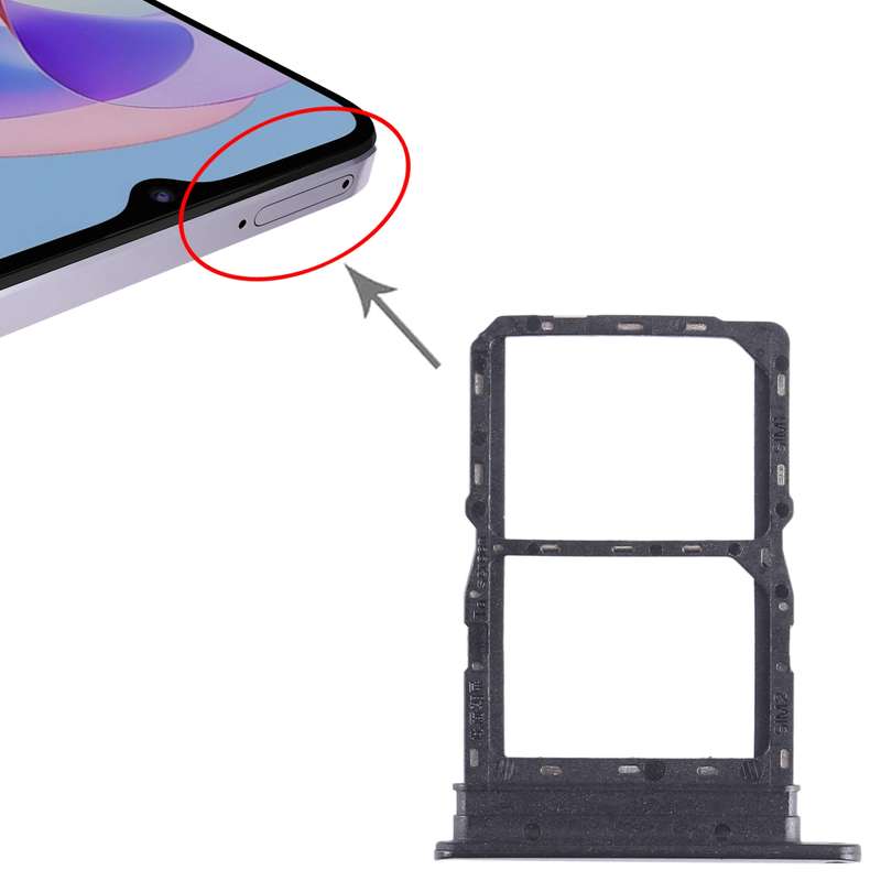 For Honor Play 40 Plus SIM + SIM Card Tray (Silver)