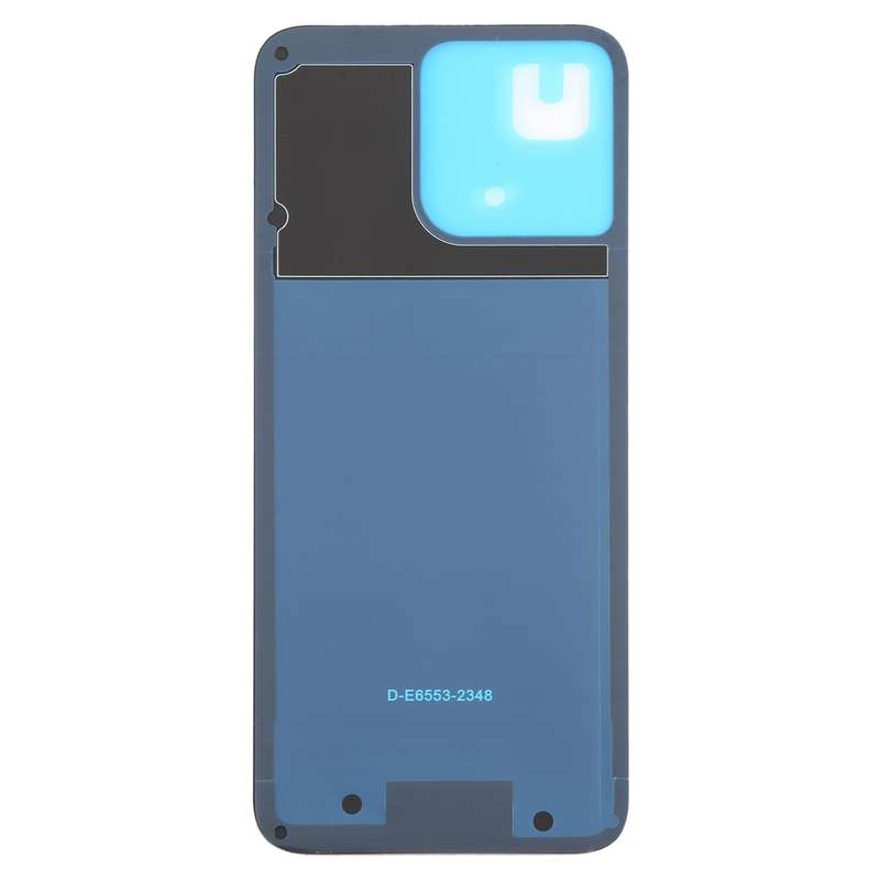For ZTE Blade V50 Design 4G Glass Battery Back Cover(Black)