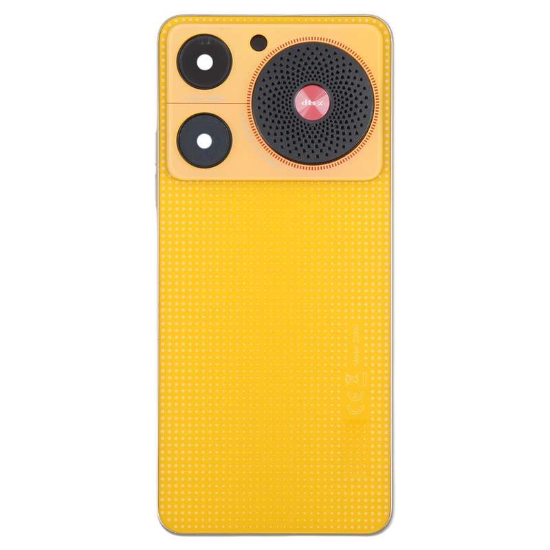For ZTE nubia Music Z2353 Glass Battery Back Cover with Middle Frame / Camera Lens Cover(Multicolour