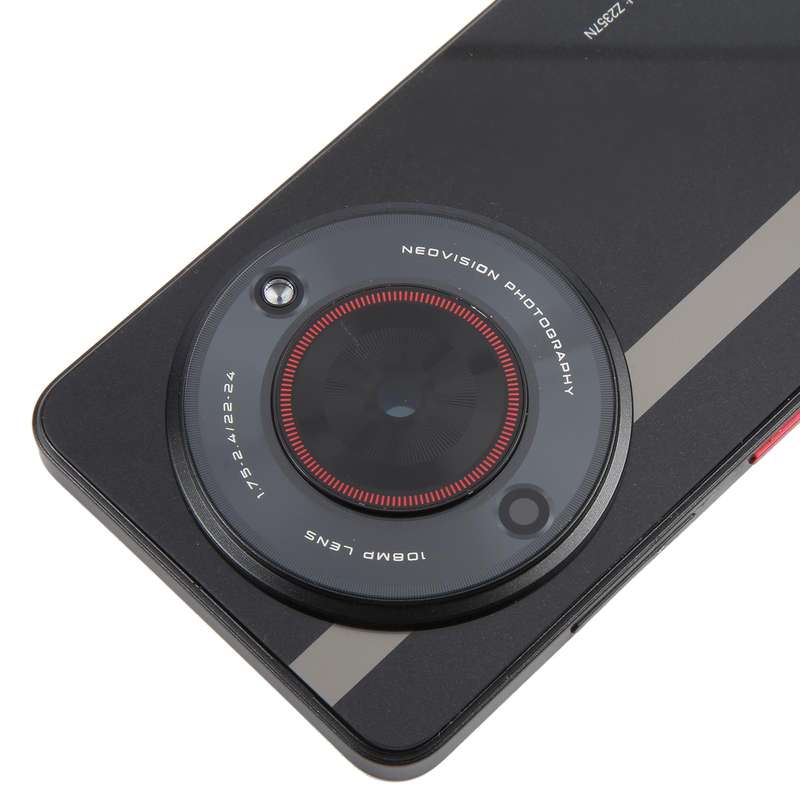 For ZTE nubia Focus Glass Battery Back Cover with Middle Frame / Camera Lens Cover(Black)