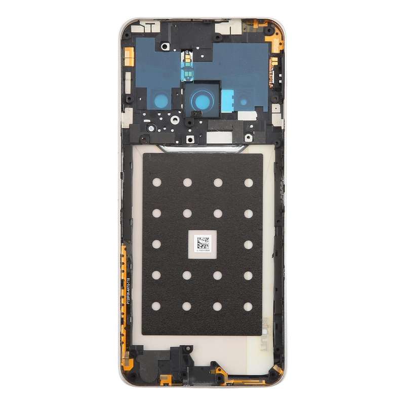 For ZTE nubia Focus Pro Z2351N Leather Battery Back Cover with Middle Frame / Camera Lens Cover(Gold