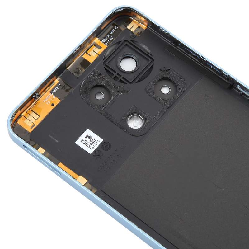 For ZTE Blade V50 Vita Battery Back Cover with Camera Lens Cover(Black)