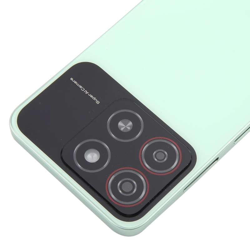 For ZTE Blade A35 Z2453 Battery Back Cover with Middle Frame / Camera Lens Cover(Green)