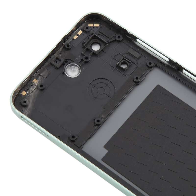 For ZTE Blade A35 Z2453 Battery Back Cover with Middle Frame / Camera Lens Cover(Green)