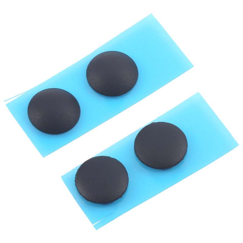 For Microsoft Surface Laptop 3 / 4 / 5 1872 1868 1952 1867 1950 4 in 1 Bottom Case Rubber Mats (Blac