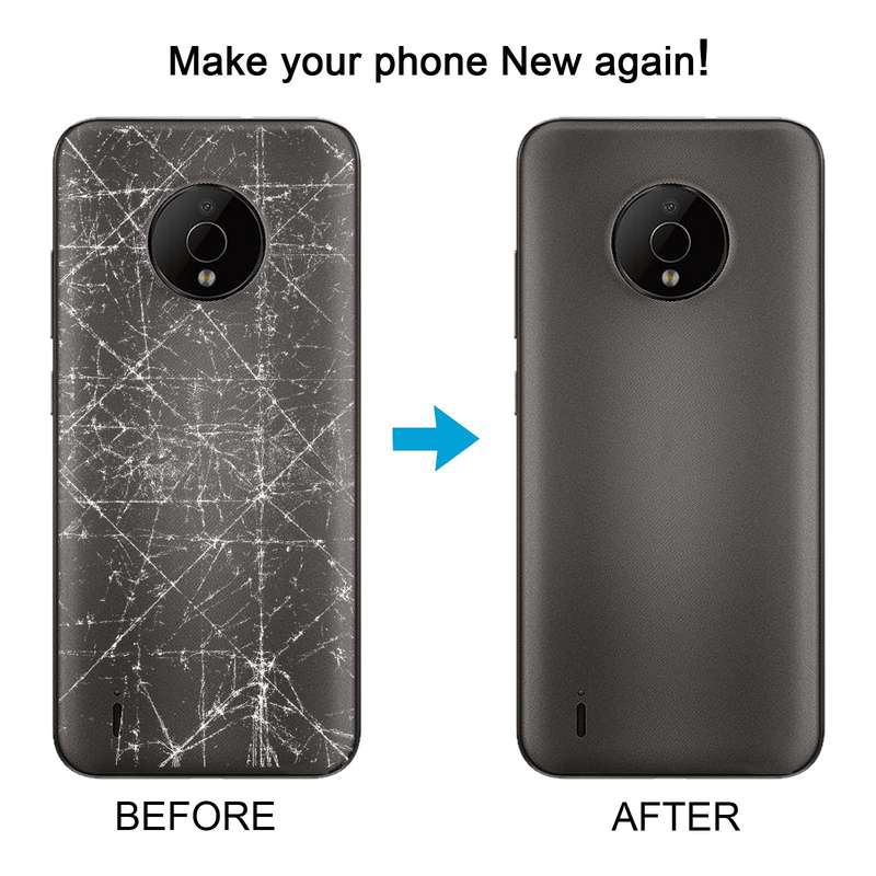 For Nokia C200 Original Battery Back Cover(Black)
