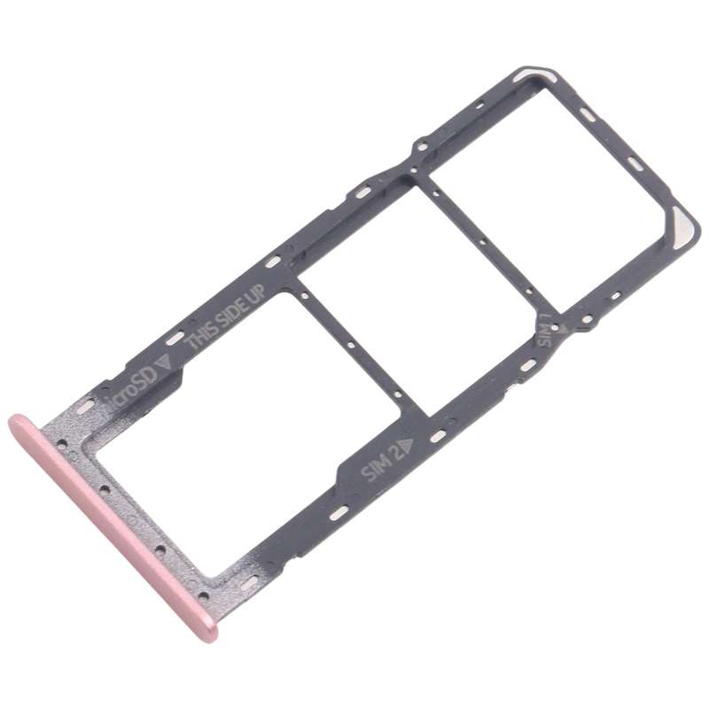For Nokia C32 Original SIM Card Tray + SIM Card Tray + Micro SD Card Tray (Black)