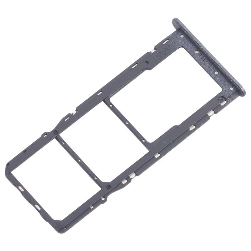 For Nokia C32 Original SIM Card Tray + SIM Card Tray + Micro SD Card Tray (Black)