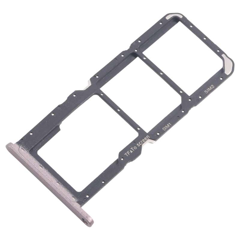 For Nokia G11 Original SIM Card Tray + SIM Card Tray + Micro SD Card Tray (Black)