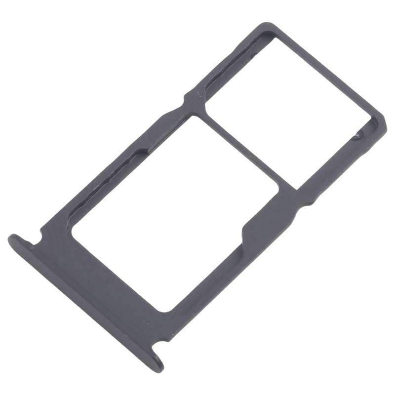 For Nokia G50 Original SIM Card Tray + SIM Card Tray / Micro SD Card Tray (Black)