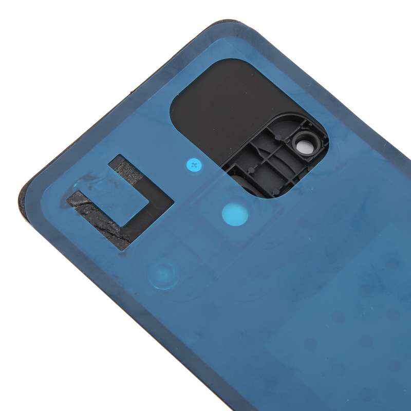 For ZTE nubia Focus Glass Battery Back Cover with Adhesive / Camera Lens Cover(Black)