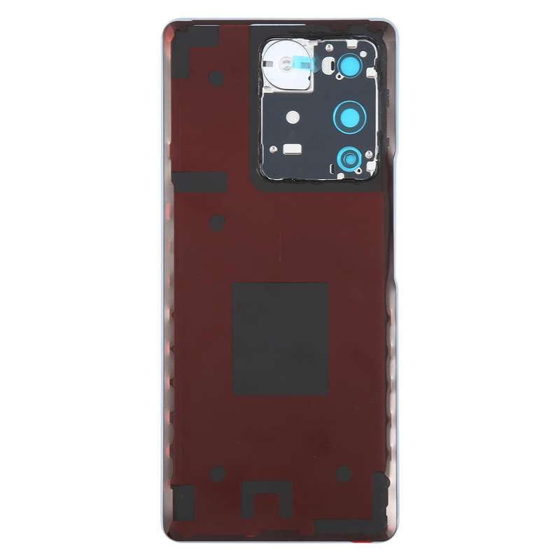 For vivo V27 / V27 Pro Battery Back Cover with Camera Lens Cover(Blue)