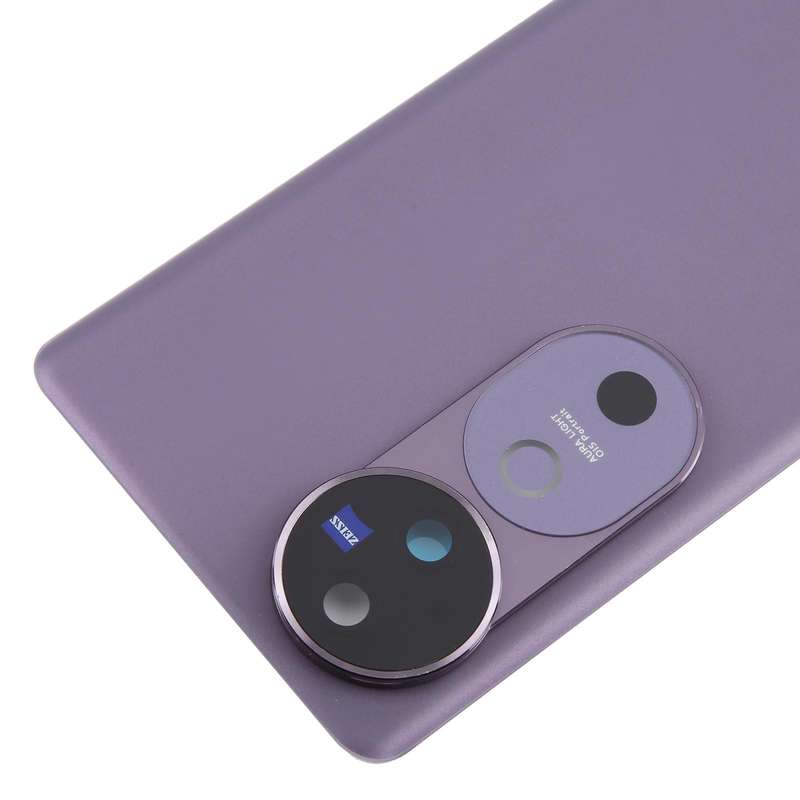 For vivo V40 Battery Back Cover with Camera Lens Cover(Gray)